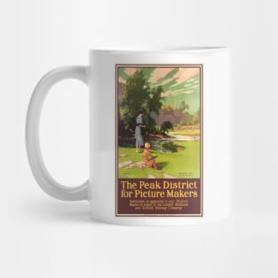 The peak district for picture makers Vintage Poster 1920s Mug